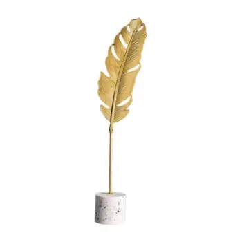 Dekor tavoline metalike 26cm , gold dhe e bardhë me njolla shumëngjyrëshe . UNIMIKS