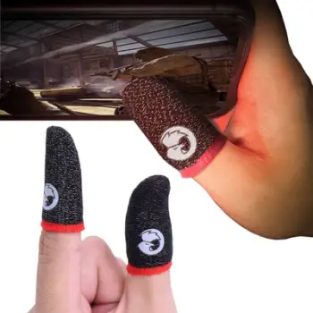 Menge gishtash gaming Strado Gamesir Finger Sleeve, të frymëmarrshme, madhësi universale, gri