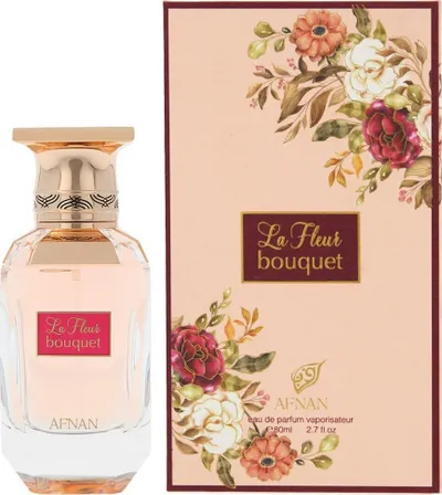 Parfum Afnan La Fleur Bouquet, Eau de Parfum, 80ml, për femra - 1