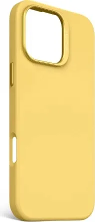 Mbështjellës Decoded AntiMicrobial Silicone Backcover për iPhone 16 Pro Max me MagSafe, e verdhë - 2