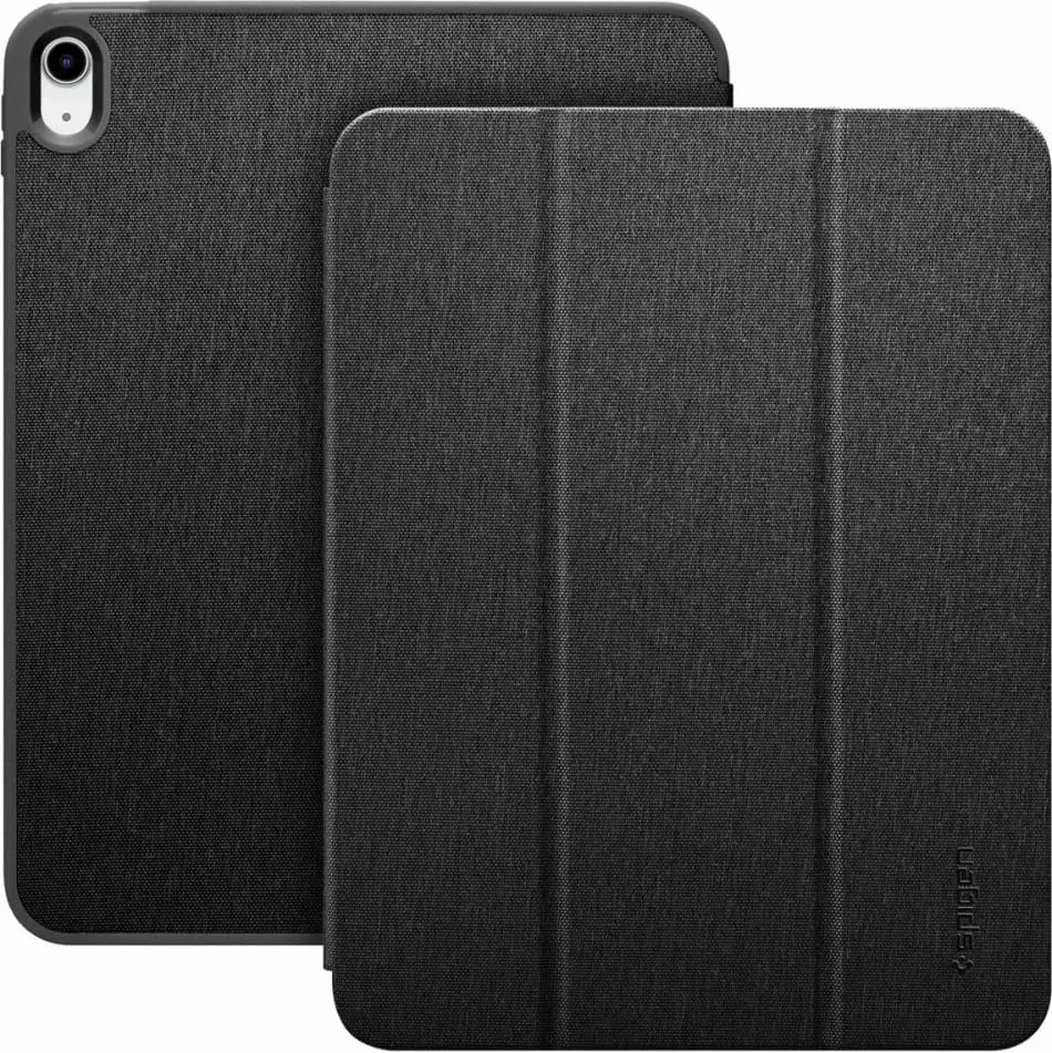 Mbulesë tablet Spigen Urban Fit për iPad 10.9" gjenerata e 10, me mbajtëse Pencil, e zezë - 2