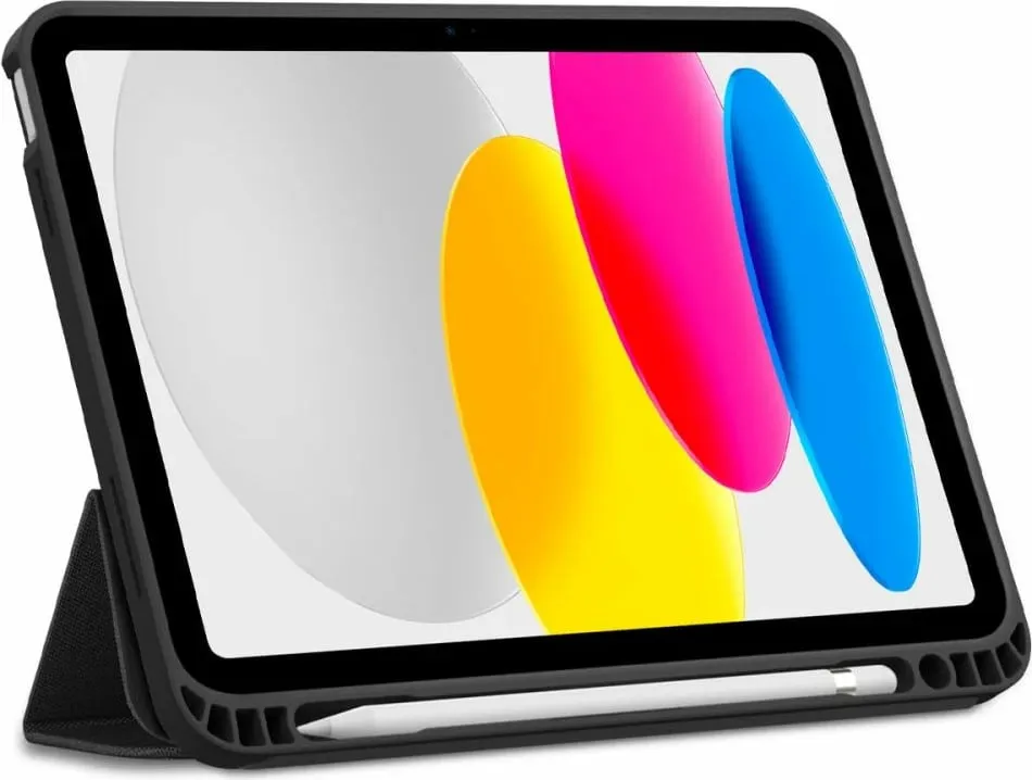 Mbulesë tablet Spigen Urban Fit për iPad 10.9" gjenerata e 10, me mbajtëse Pencil, e zezë - 6