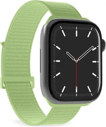 Rrip smartwatch, Puro, Sport, për Apple Watch 44/45/46/49 mm, najlon, jeshile