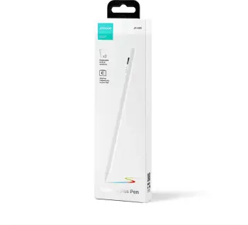 Stilus aktiv, Joyroom JR-X9S, palm rejection dhe ndjeshmëri këndi, magnetik, 8-10h, për iPad, i bardhë, me 2 maja zëvendësuese