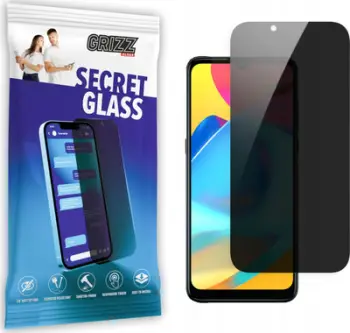 Xham mbrojtës privatësie Grizz SecretGlass për Coolpad Cool 20 Pro 5G, 9H, transparencë e lartë