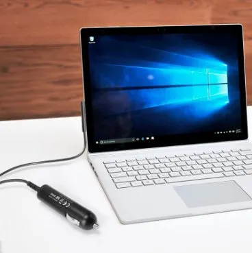 Karikues makine CoreParts Car Adapter, për Microsoft Surface, i zi - 2