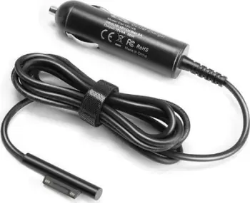 Karikues makine CoreParts Car Adapter, për Microsoft Surface, i zi
