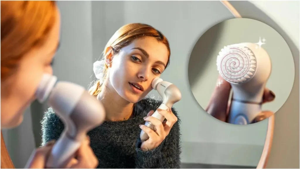 Furçë fytyre Cecotec FaceCare TotalClean Bamba, 9 në 1, e bardhë - 5