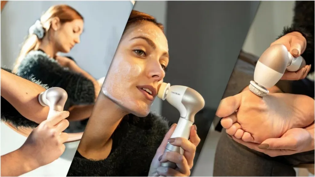 Furçë fytyre Cecotec FaceCare TotalClean Bamba, 9 në 1, e bardhë - 7