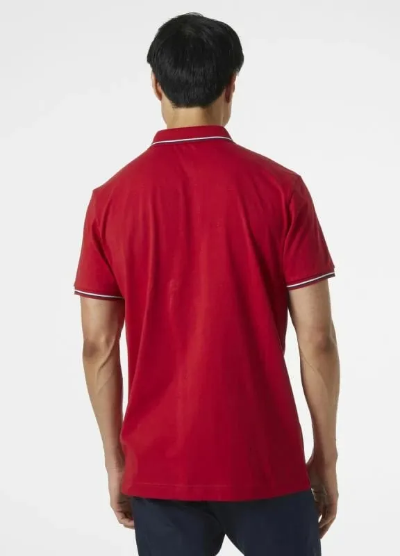Fanellë polo për meshkuj Helly Hansen, e kuqe - 5
