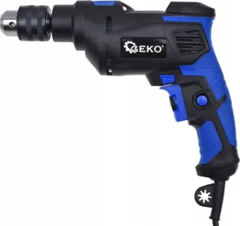 Makineri shpimi me goditje Geko G80722, 810W, mandrinë 13mm, blu