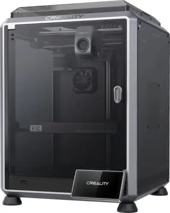 Printer 3D, Creality K1C 2025, FDM 220×220×250 mm, deri 600 mm/s, grykë 0.4 mm, 300°C, kamerë AI