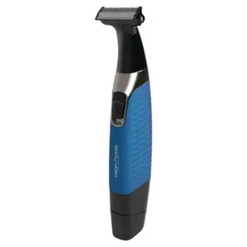 Trimmer për trup dhe fytyrë ProfiCare PC-BHT 3074, 2 në 1, rezistent ndaj ujit, blu