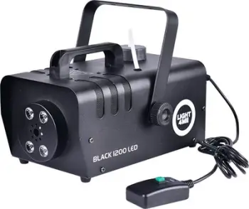Makine tymi Light4Me Black 1200 LED, 1200W, rezervuar 0.8L, e zezë