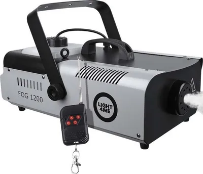 Makineri tymi Light4me FM1200, 1200W, depozitë 2.3L, e zezë - 2