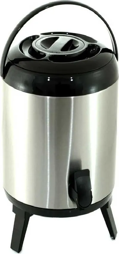 Termos gastronomik Metlex MX-7408, 13L, me rubinet, argjendtë - 1