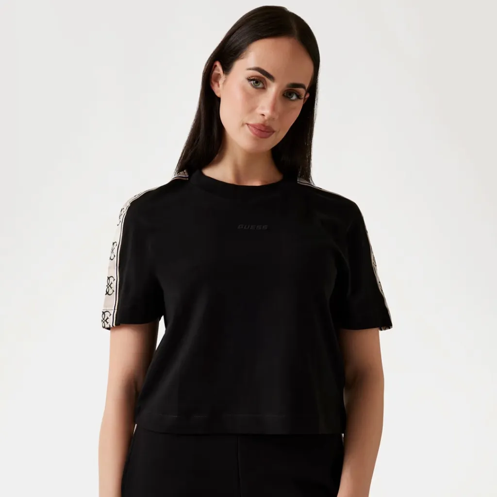 Maicë GUESS BRITNEY CROP TEE - 1