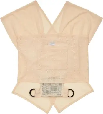 Shalle mbajtës për bebe Momcozy CR006-SK00NB-A, Air Mesh, i rregullueshëm, Universal, bezhë