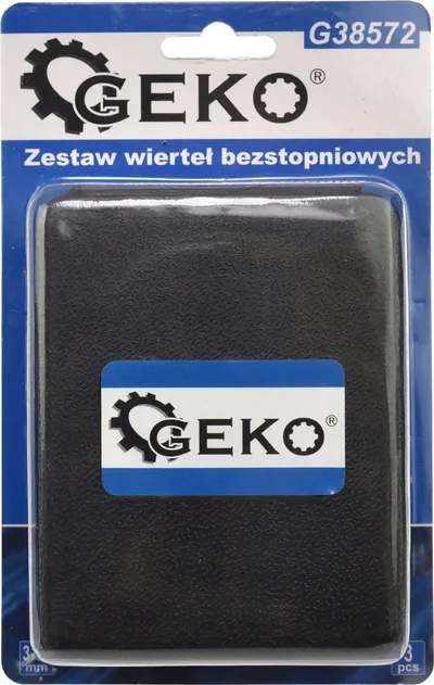 Set stërvina hapash Geko G38572, 3 copë, 3-30 mm, çelik HSS - 4