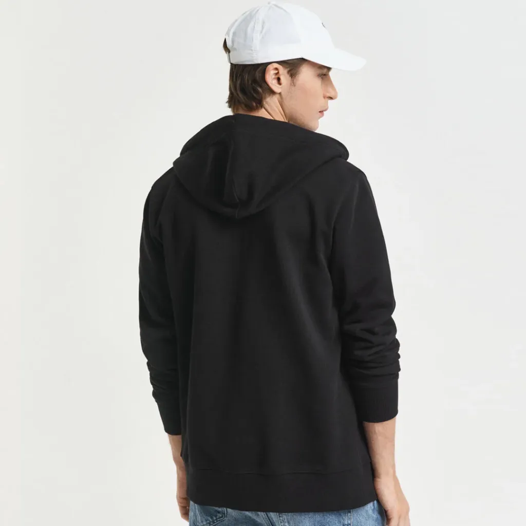 Duks GANT REG SHIELD FULL ZIP HOODIE - 10