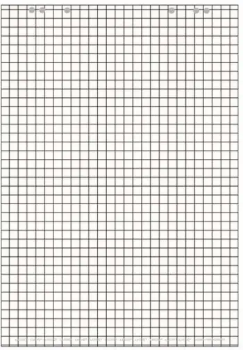 Bllok flipchart LANDR+, 680 x 990 mm, 20 fletë, i bardhë