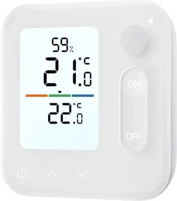 panel smart kontrolli për ngrohje/klimë SwitchBot W7400000, termometër + higrometër, sensor lëvizjeje, Bluetooth