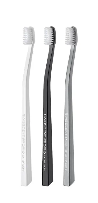 Brushë për dhëmbë Swissdent Gentle Extra Soft, 3 copa - 1
