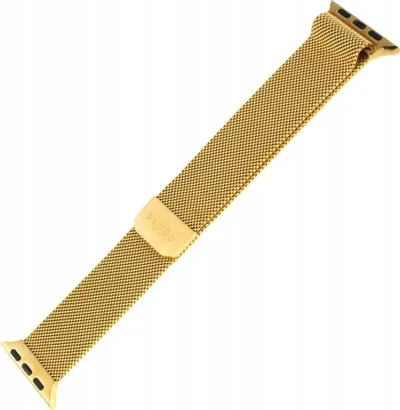 Rrip metalik FIXED Mesh Strap për Apple Watch, 42/44/45mm, argjend - 3