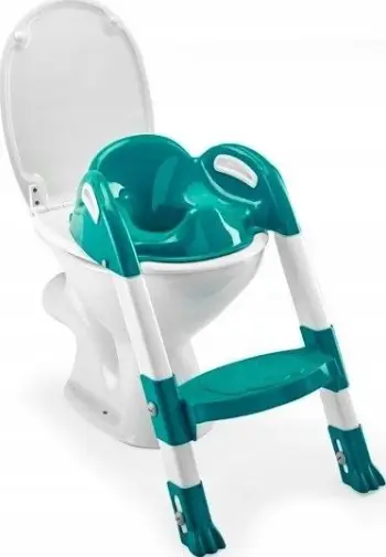 Ule tualeti për fëmijë Abakus Thermobaby me shkallë, rregullueshme, emerald