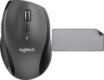 Mouse pa tela Logitech M705 Marathon, USB, ergonomik, gri