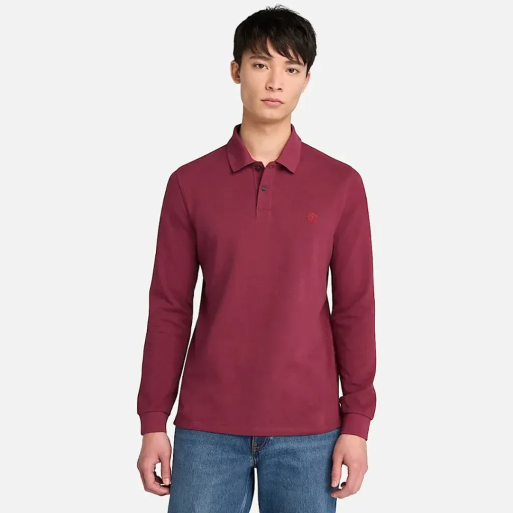 Bluzë TIMBERLAND LS Millers River Pique Polo - 1