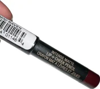 Laps buzësh dhe faqesh Nudestix Raven, 2 në 1, 2.5g