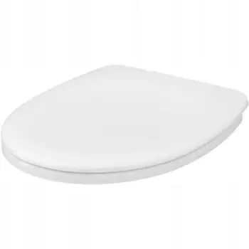 Ule WC Cersania Duroplast, antibakteriale, mbyllje e butë, e bardhë