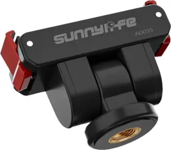 Adapter montimi magnetik 1/4" me rrotullim 180°, Sunnylife AD035, për OSMO 360 / Action 5 Pro / OSMO Action 4/3/2