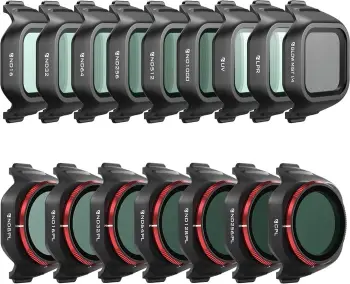 Set filtrash droni, Freewell FW-MN5-MEGA DJI Mini 5 Pro Mega Kit, ND16 deri ND1000, ND/PL CPL UV LPR Glow Mist, 16 copë