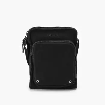 Qantë LEVIS SMALL NS ZIP CROSSBODY CAVIAR