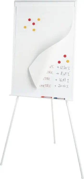 Bllok letre flipchart Esselte, 100x65 cm, 50 fletë, i bardhë