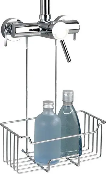 Shportë dushi Wenko Milo, inox, e argjendtë