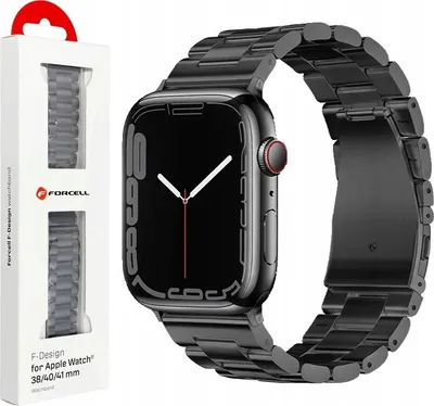 Rrip ore Forcell Strap F-DESIGN FA10, çelik inox, 38/40/41mm, i zi - 1