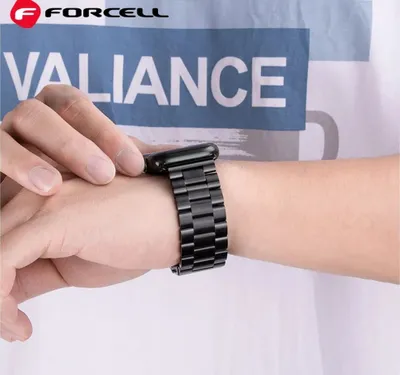 Rrip ore Forcell Strap F-DESIGN FA10, çelik inox, 38/40/41mm, i zi - 3