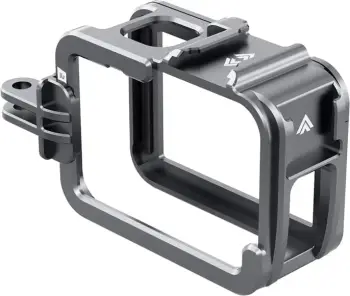 kornizë alumini, Telesin, S6-FMS-14-TGP, për GoPro Hero 13-9, montim magnetik i shpejtë, 48 g, me 2 cold shoe