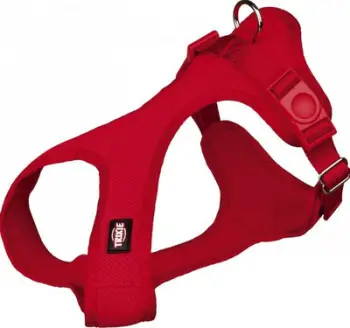Pazmore për qen Trixie Soft Harness, XXS, e kuqe