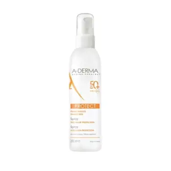 Krem dielli sprej A-Derma Protect, SPF 50+, 200ml, i bardhë