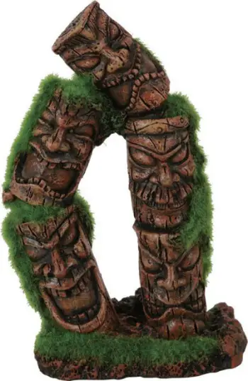Dekorim akuariumi Zolux Kipouss Totem, 2 kolona, me fara bime ujore