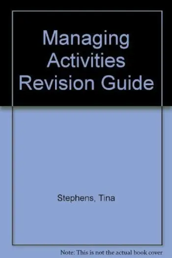 Managing Activities - Tina Stephens