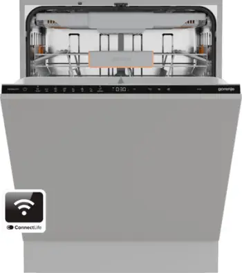 Enëlarëse e integruar Gorenje GV673C65, 16 sete, klasa energjike C, inoksi