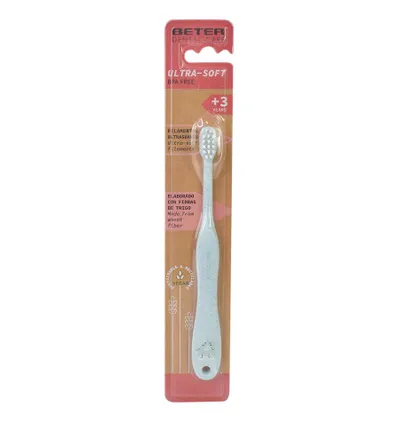 Furçë dhëmbësh për fëmijë +3 vjet Beter Dental Care, e kaltër - 1