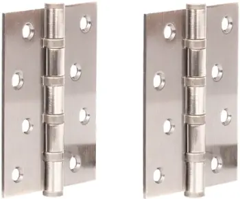 Menteshë dere Haushalt HINGED DOOR 100x75x2.5, universale, ngjyrë argjendi
