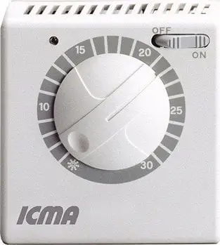 Termostat dhome Icma Room Thermostat, 5 30°C, i bardhë