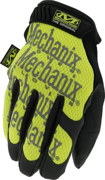 Dorëza pune Mechanix Wear Hi Viz Original, touchscreen, fluoreshente të verdha
